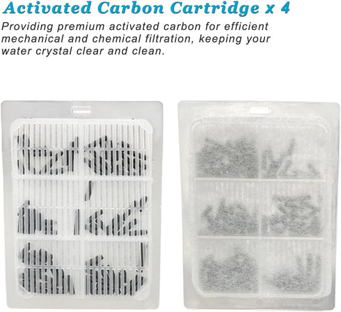 Aquarium Filter Cartridges 6 Pack...