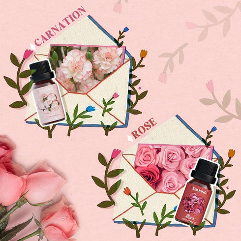 SALKING Fragrance Oil Gift Set for Mom, Premium Essential Oil for Diffuser, Scented Oil Gift for Mother's Day, Diffuser Oil for Soap & Candle Maki...