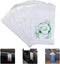 Disposable Car Adhesive Garbage Bags Portable Disposable Trash Bags Leak Proof Vomit Bags White Cartoon Trash Bags for Cars, Kitchens, Bedrooms, K...