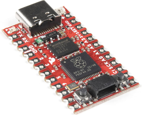 SparkFun Pro Micro - RP2040 - Dual Cortex M0+ Processors - 30 programmable IO for Extended Peripheral Support - Timer with 4 Alarms - MicroPython ...