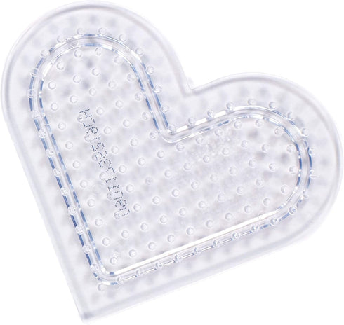Perler Beads Basic Shapes Clear Pegboard Set, Small, Clear, 5 pcs...