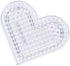 Perler Beads Basic Shapes Clear Pegboard Set, Small, Clear, 5 pcs...