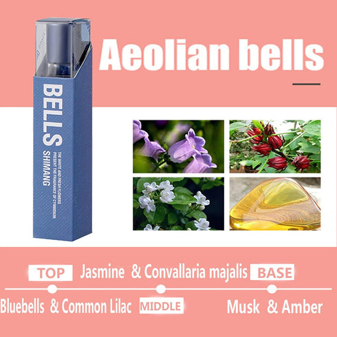 4PCS Women Perfume, Eau de Parfum Perfume Oil Roll-On Perfumes for Women and Men by Fresh Flower Fruit Fragrances, 10 ml / 0.33 fl Oz (Flower Frag...