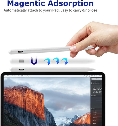 Stylus Pen for Android Tablets Phones Stylus Pencil for Samsung iPhone, Active Universal Stylus Pens for iOS/Android Most Tablets, High Precision ...