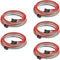 BTF-LIGHTING 5 pcs/Pack 20AWG 3 Pin JST SM Male Female Plug LED Connector 6.56ft(2m) Extension Cable for WS2812B WS2811 WS2814 SK6812 FCOB RGB CCT...