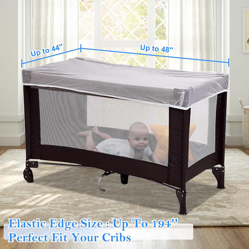 South to East Mosquito Net for Stroller, Baby Bug Netting with Storage Bag, Breathable & Portable Mosquito Nets for Strollers, Car Seat, Bassinet,...