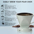 Coffee Dripper with Reusable Stainless Steel Filter for Travel Camping, Cafe, Restaurants, Office, Home,Large 18 oz BPA Free Dishwasher Safe...