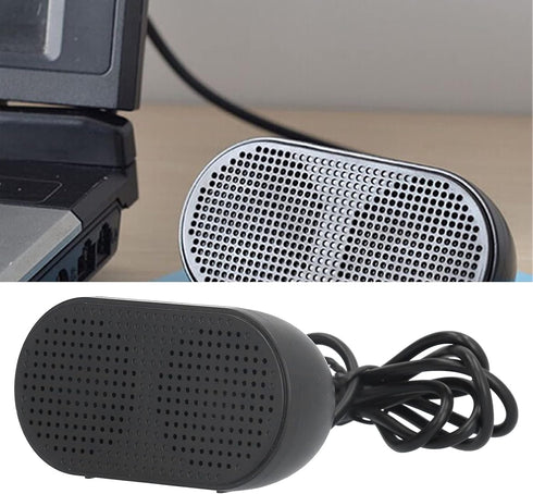Zerodis USB Computer Speaker, Small PC Speaker for Laptop & Desktop Computer Portable Sound Bar for Home Office Music Outdoor...