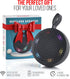 RISEBASS Water Resistant Bluetooth Shower Speaker, Handsfree Portable Speakerphone Control Buttons with LED Light, True Wireless Stereo for Bathro...