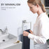 TNOMS Brushed Towel Ring Modern Square Hand Towel Bar,Towel Holder for Bathroom,Wall Mount Stainless Steel...