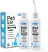 OBSEDE Dog Ear Cleaner - Dog Ear Cleaning Solution Naturally Reduce Dirt Wax Buildup Clear Cat Ear Drops Wash Gently Soothing Odor Control Easy to...