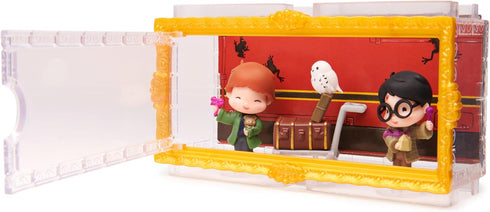Wizarding World Harry Potter, Micro Magical Moments Action Figures Set with Exclusive Harry, Ron, Hedwig & Display Case, Kids Toys for Ages 6+...