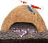 SunGrow Coconut Aquarium Shrimp Cave, Small Fish Tank Aquarium Decorations Accessories, Comfortable Shelter and Breeding Area for Crustaceans, Fis...