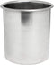Thunder Group SLBM004 Bain Marie Pot 4-1/4 Quart Polished Exterior and Satin Interior...