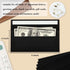 50 Pack #10 Business Envelopes, Black Standard Envelopes Self Seal, Letter Size Business Mailing Envelopes for Checks Letters Invoices Statements ...