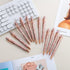 12 Pieces Rose Gold Inspirational Ballpoint Pens with Touch Screens Stylus Tip, Medium Point Smooth Writing Encouraging Motivation Pens for Women,...