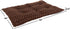 Dog Bed – 42x26 Large Pet Pillow and Crate Pad with Faux Fur Sleep Surface and Non-Slip Bottom – Machine Washable Dog Bed by PETMAKER (Brown)...