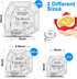 Bowl Cozy Template 3 Sizes, Bowl Cozy Pattern Template, Bowl Cozy Template Cutting Ruler Set of 4, Large Bowl Cozy Template for Sewing with 40 Pcs...