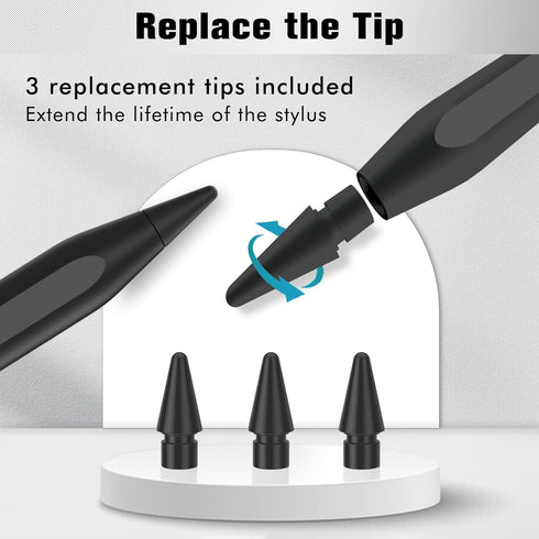 Stylus Pen for ipad 2018-2023, 14Mins Faster Charging Apple ipad Pencil 1st/2nd Generation with Palm Rejection, Tilt Sensitivity, Work for iPad 6-...