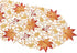 GRANDDECO Thanksgiving Harvest Table Runner Embroidered Cutwork Maple Leaves Dresser Scarf Table Cover Autumn Or Fall Decorations (Table Runner 13...