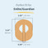 10 x Enlite/Guardian Adhesive Patch, Last Up to 14 Days, Sweat & Waterpoof, CGM, Glucose Monitor Protection, Beige...