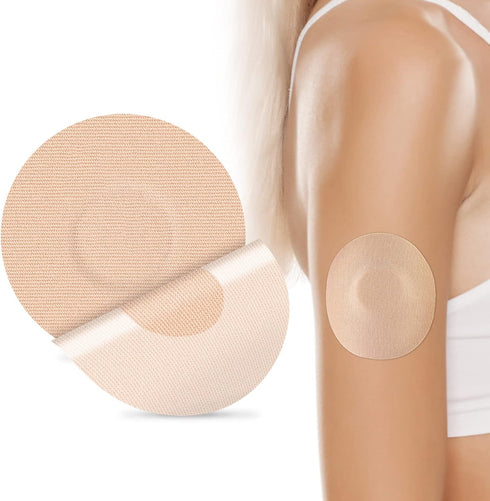 HONYOU 25Pack Libre Sensor Covers Waterproof Latex-Free Freestyle Lingo Overpatches for Libre 1/2/3 Plus CGM Precut Flexible Tape with No Glue On ...