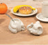 HIC Kitchen Elephant Sugar Bowl, Fine Porcelain, 8-Ounce...