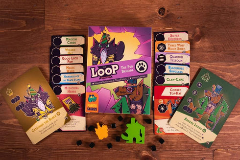The Loop The Fur Brigade Card Game Expansion | Sci-Fi Strategy Game | Cooperative Game for Adults and Kids | Ages 12+ | 1-4 Players | Avg. Playtim...