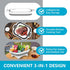 Collapsible Cutting Board,HI NINGER Camping cutting board with knife,Multifunctional Kitchen Vegetable Washing Basket Silicone Dish Tub for Campin...