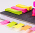 4000 Sheets Index Tabs - 0.6 x 2in Page Markers, Small Self-Stick Note Pads, Bright Colors Page Flags Sticky Index Tabs, 40 Pack Sticky Notes for ...