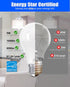 MASTERY MART A19 60-Watt Led Light Bulbs, 5000K Bright Daylight White, 800 Lumens, 6 Pack, E26, Non-Dimmable, CRI 80+ Energy Star, UL Listed, 9W [...