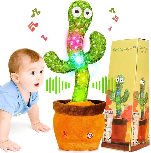 Baby Dancing Cactus for Baby Toys Boys Girls, Dancing Cactus Mimicking Toy Talking Cactus Toy 6 to 12 Month Old Baby Toys, Talking Imitation Toys ...
