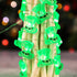 Impress Life Green Hat String Lights, Battery Operated/USB Plug-in 10ft LED with Remote for Decor Bedroom Home Garden Wedding Party for New St. Pa...