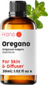 H’ana Oregano Essential Oil - 100% Pure and Natural Oil of Oregano for Skin, Nail, Diffuser, and Aromatherapy - with a Pungent, Herbaceous Scent (...
