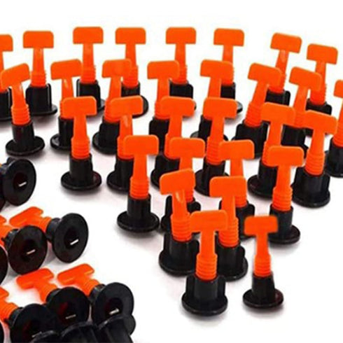 151Pcs Tile Leveling System Kit, Tile Leveler Tile Leveler Spacers Level Spacers Flooring Wall Leveler Locator Positioning Tool Set...