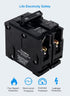 ?????? ?????????????? 50 Amp 2 Pole Type QP Circuit Breaker Plug-in Mount Standard MCB Thermal Magnetic Protection, 10KA 120/240V, Compatible with...