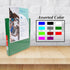 BAZIC 3 Ring Binder 1/2" Economy View Binders Organizer - Green, Round Ring, Hold 100 Sheets Paper, for School Office Home, 1-Count...