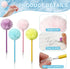 12 Pack Pom Pom Pens Creative Colorful Fluffy Ball Pen,Cute Fluffy Pen for Girls Party Supplies,School Office Use...