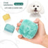 2pcs Dog Brush, Cat Brush, Dog Hair Brush, Pet Grooming Brush, Self-cleaning Slicker Brush ..AND.. Silicone Dog Bath Brush, Pet Hair Removal Tool ...