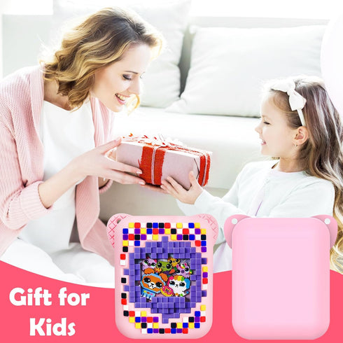 Bitzee Interactive Toy Digital Pet Case, Silicone Accessory Box for Kids Electronic Virtual Pets (Pink)...