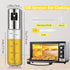 Oil Spray Bottle with Scale Air Fryer Mister Refillable Kitchen Accessories for Cooking, Baking BBQ, Frying Set of 2...