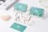 Business Card Holder for Desk, Modern Card Organizers and Office Desk Accessories for Men and Women (Silver)...