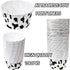 100 Pcs Cow Print Cupcake Liners Case Cow Baking Cups Cow Print Cupcake Wrappers Holders Ice Cream Cups Waterproof and Greaseproof for High Temper...