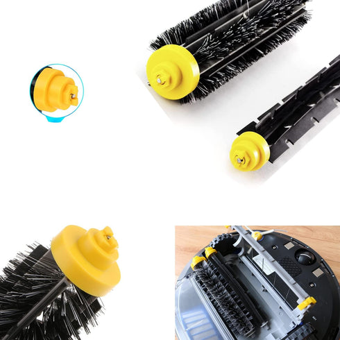 Replacement Parts for IRobot Roomba 600&700 Series,Roomba 614 620 630 635 640 645 650 655 660 675 680 690 695 760 770 780 Vacuum Cleaner(3 Sets Re...