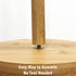 Wood Paper Towel Holder, Paper Towel Holder Bamboo Kitchen Bathroom, Towel Roll Stand Organizer Roll Holder for Countertop Table (A074)...