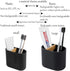 rejomiik Thick Resin Toothbrush Holders Bamboo Tooth Brushing Holder for Bathroom Countertop, Tooth Brush Storage Organizer Stand for Holds Toilet...