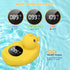 Duck Bath Thermometer Mamtopia Upgrade Baby Bath Water Temperature Warning Thermometers Bathroom Safety Auto ON/Off Bathtub Thermometer Floating T...