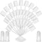 100 Pcs Baby Tongue Cleaner Toothbrush Baby Oral Cleaner with 3 Pieces Finger Toothbrush for Newborn Baby Mouth Cleaner Oral Cleaning Infant Clean...
