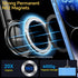 for MagSafe Car Mount?Strong Magnets?MagSafe Windshield Mount Magnetic Phone Holder for Car Dash Windshield Universal Hands Free Car Phone Holder ...