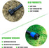 5 Pcs Drip Irrigation 3/4 To 1/2 Inch Adapter, For 1/2 inch (16MM) Irrigation Tubing (OD 0.620 in.ID is 0.520. in),Blue US Garden Water Hose GHT 3...